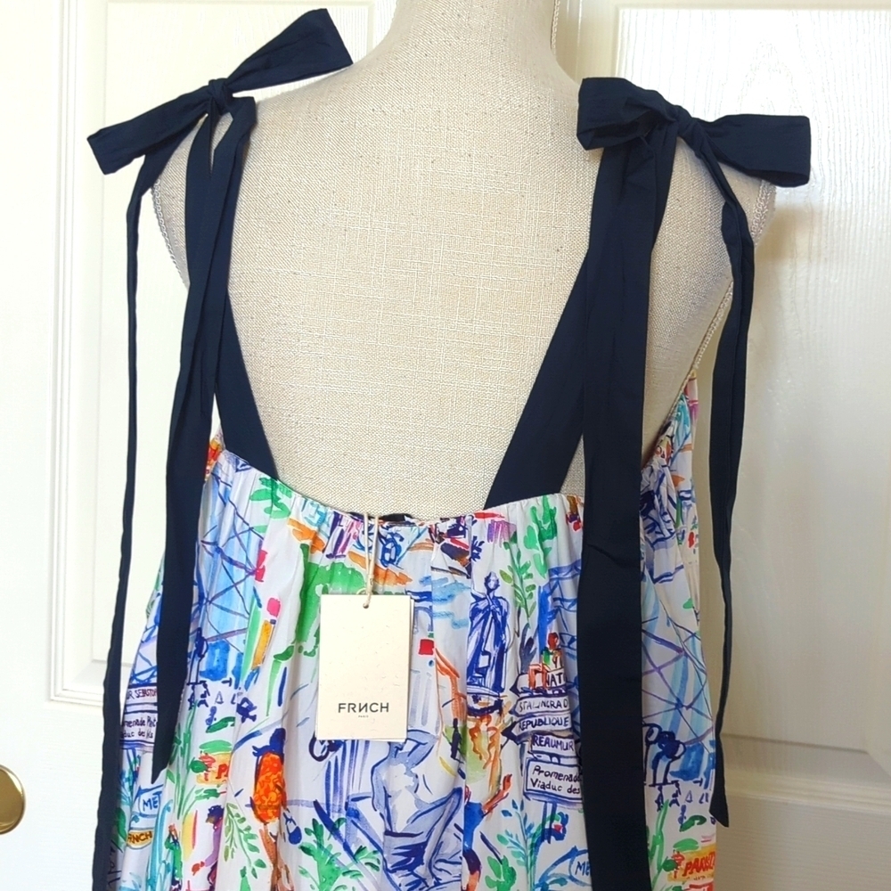 Colorful Abstract Maxi Dress - Picture 8 of 11